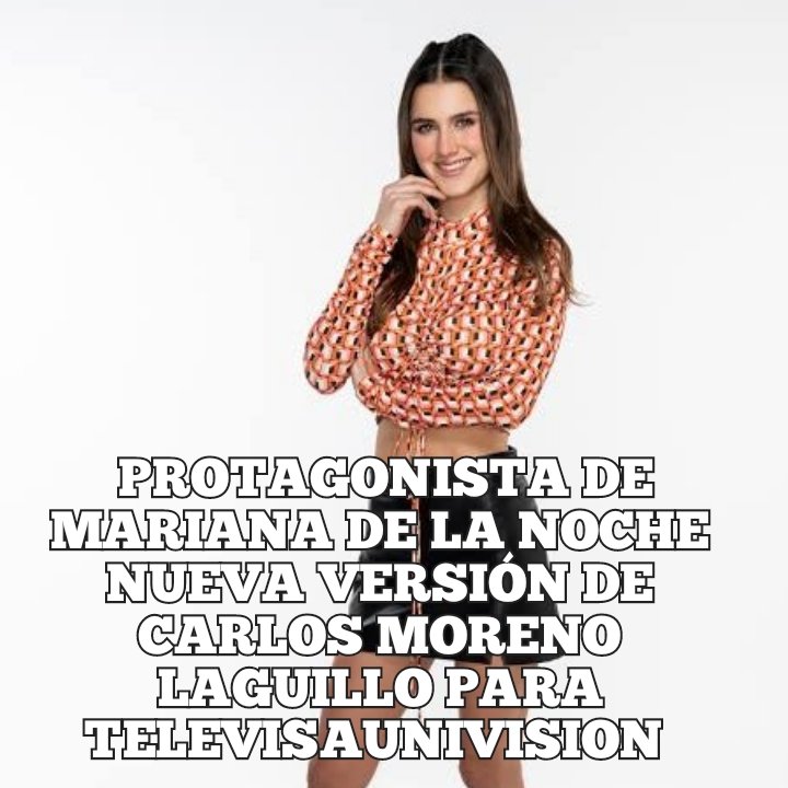 mundonoveleroof's tweet photo. Karena Flores Seria la Protagonista De Mariana De La Noche NuevaVersión Producción De #CarlosMorenoLaguillo
Próximamente #ConlasEstrellas
@cmlaguillo https://t.co/gooUwxPEeR