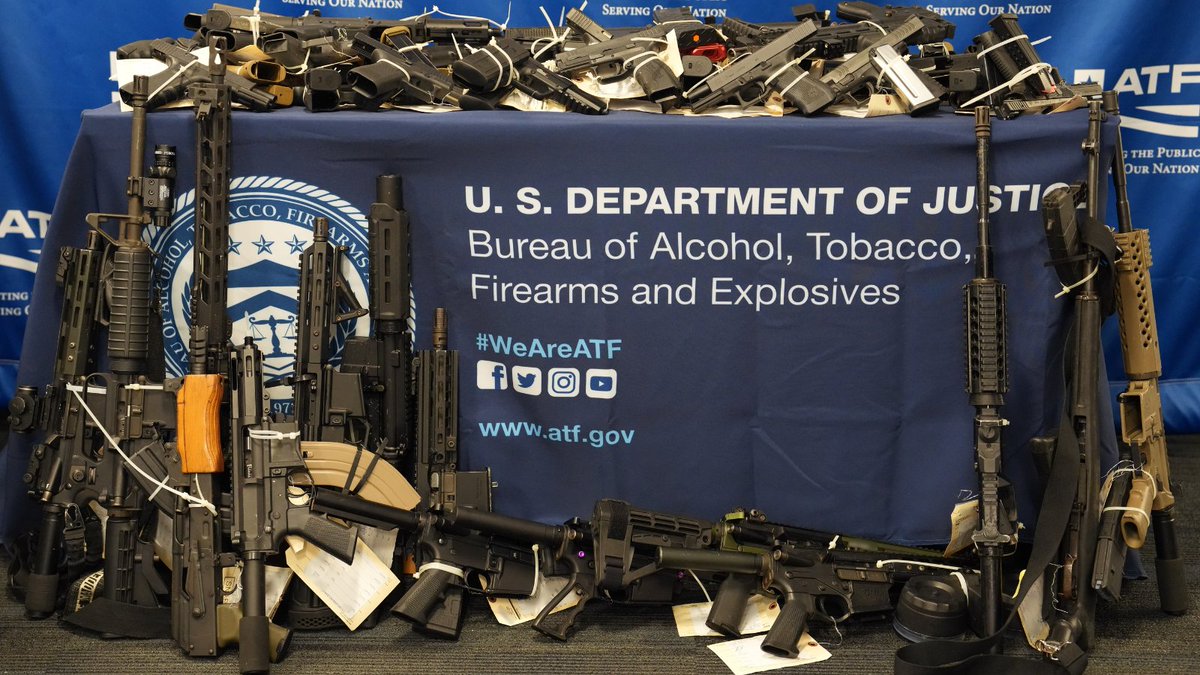 ATFHQ's tweet photo. #ICYMI: More than 300 violent offenders are now off Chicago’s streets as part of a 60-day operation to combat violence in the city. @ATFDirectorRC joined @NDILnews to highlight the results of Operation New Dawn, including arrests made for kidnapping, child exploitation, firearms and drug trafficking, and other federal violent crimes. As part of the operation, 24 missing children were safely recovered. Read more at https://t.co/YwRjun4N4d. #CrimeGunIntel #NIBIN #WeAreATF @ATF_Chicago
