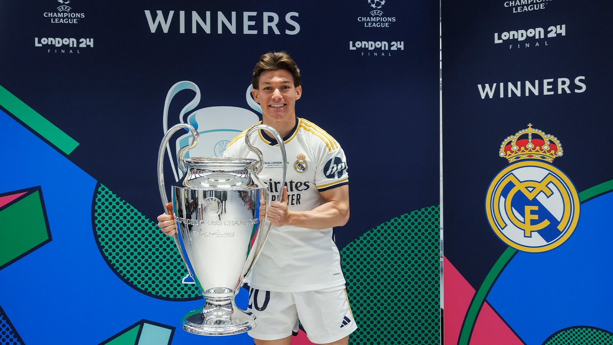realmadriden's tweet photo. Official Announcement: Fran García.