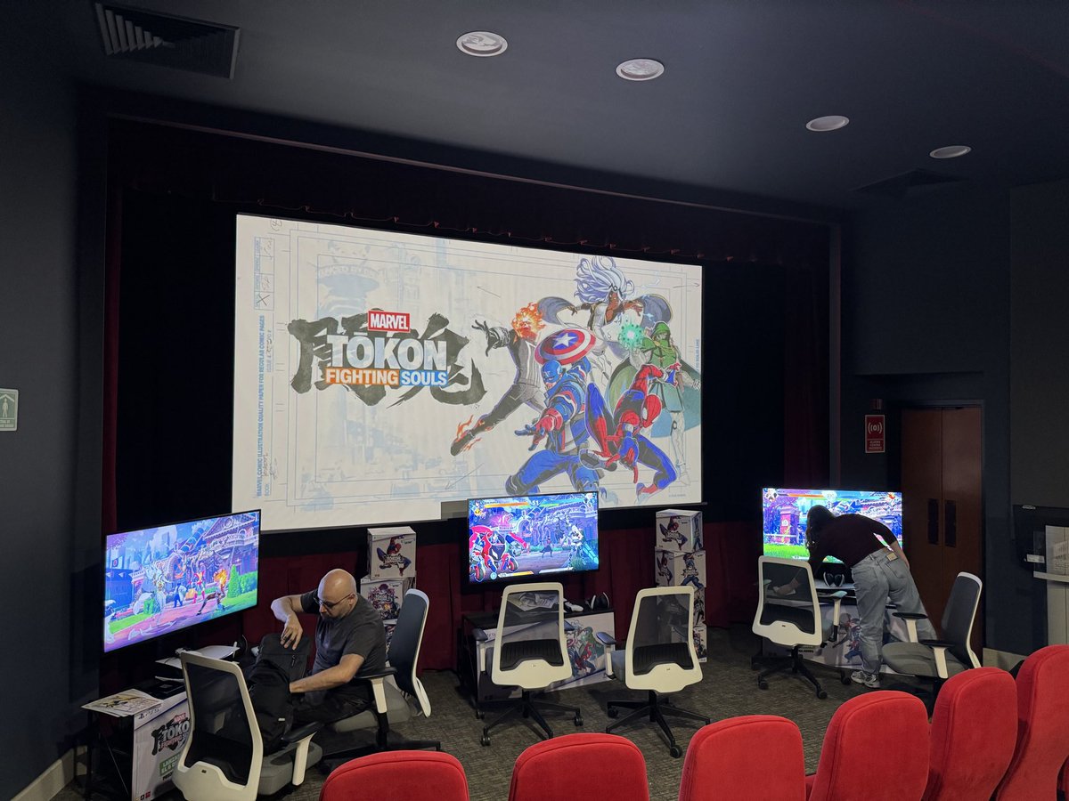 3ChubbyB's tweet photo. ¡Banda, recién tuvimos la oportunidad de probar un poquito de Marvel Tokkōn! ¡Esperen impresiones próximamente! https://t.co/Udzmpilaw9