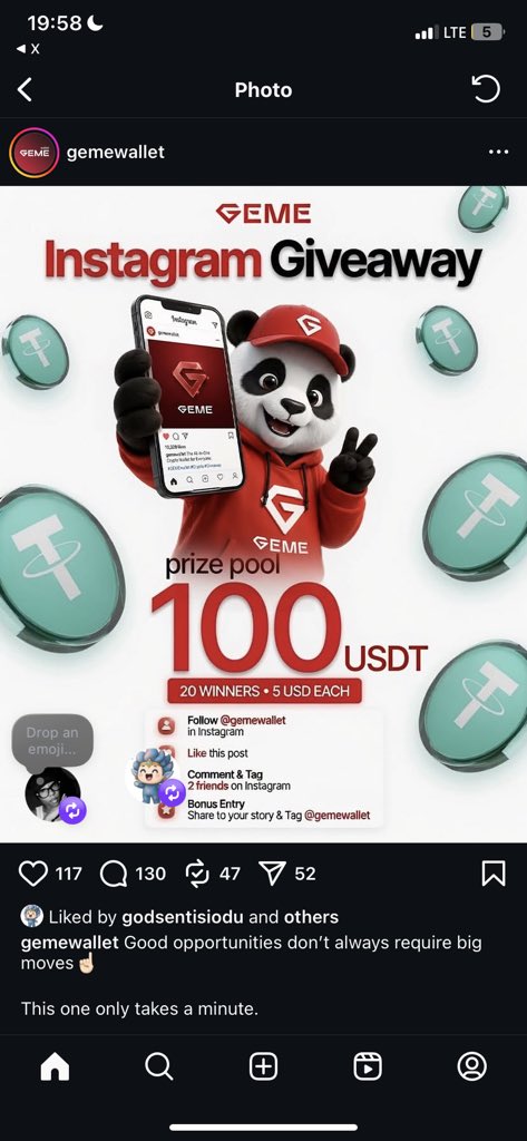 richh_rodd's tweet photo. @GemeWallet Here is mine https://t.co/l8BwGf2H5z