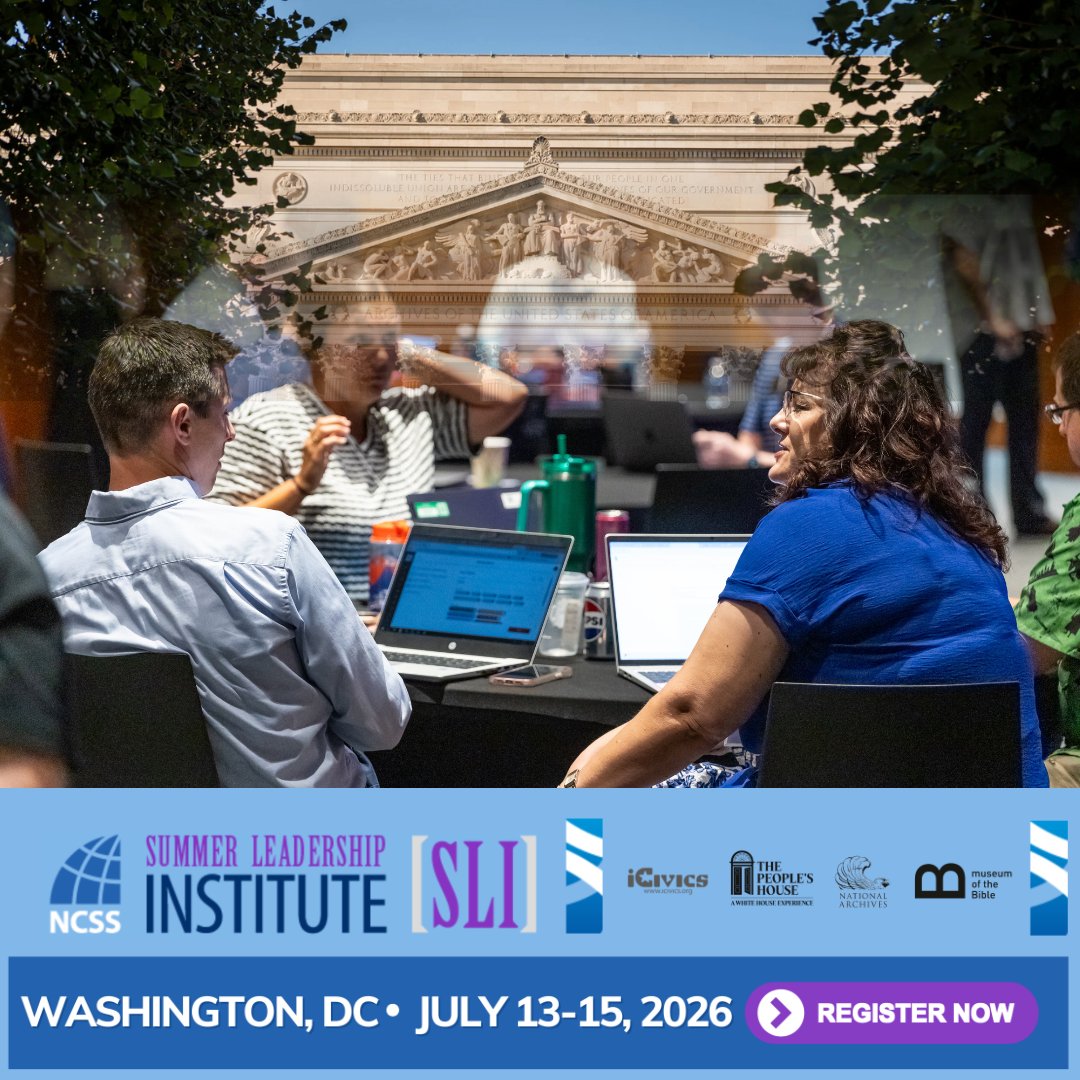 National Council for the Social Studies (NCSS) tweet media