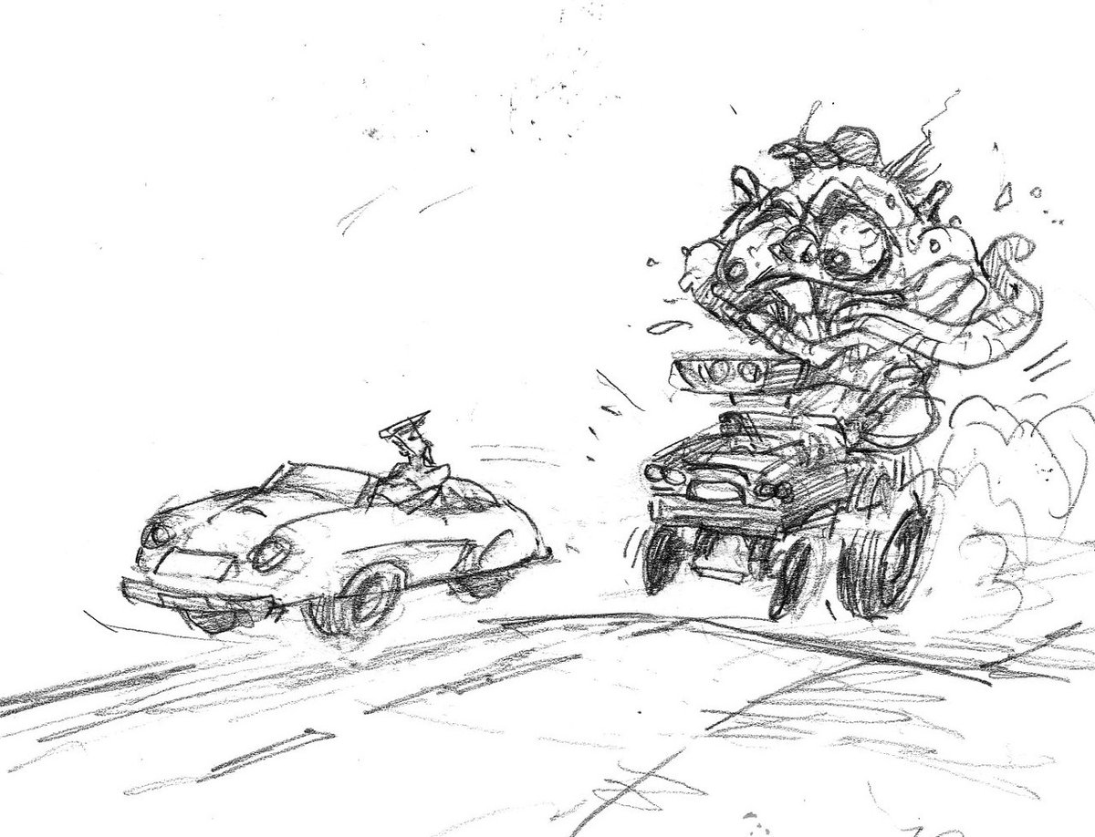 russellgoodson1's tweet photo. Grok road rage. https://t.co/CvQInX43o8