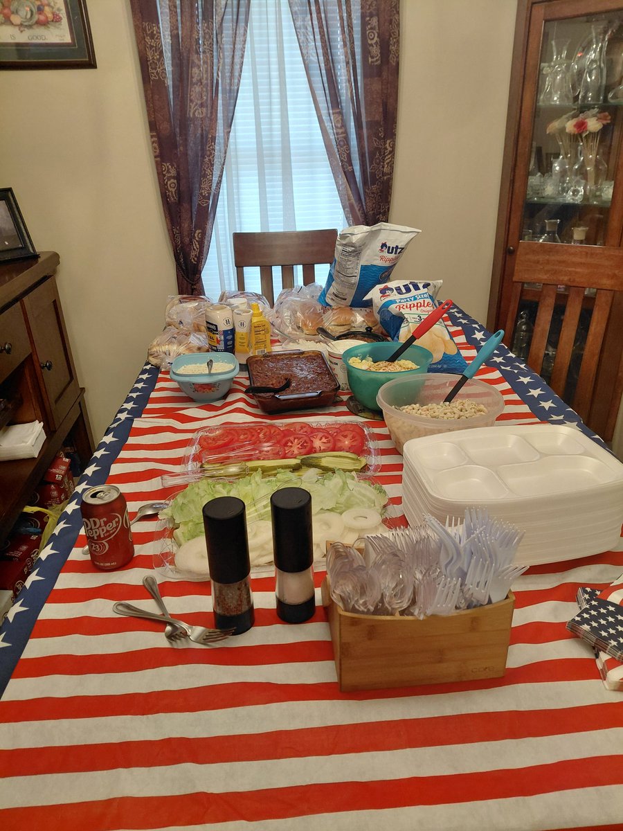 tlburks's tweet photo. 4th of July cookout https://t.co/jjMx5C3dqr