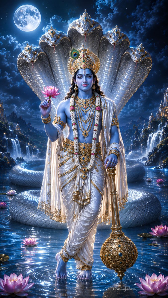 siddhi__55's tweet photo. 🤲🐚🌺‼️ #श्री_हरि_प्रार्थना ‼��🌺🐚🤲

अच्युतं केशवं रामनारायणं
कृष्णदामोदरं वासुदेवं हरिम्॥ 🙏

हे श्रीहरि विष्णु!

आपकी कृपा से सभी के जीवन में सुख, शांति, धर्म और समृद्धि का सदैव वास बना रहे।

‼️🙏 #जय_श्रीमन_नारायण 🙏‼️
🐚💛 #श्री_हरि_विष्णु 💛🐚
🌼 #शुभ_वृहस्पतिवार 🌼 https://t.co/ZcSbzydKWM