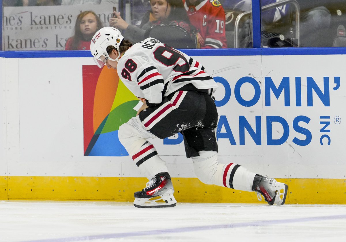 BR_OpenIce's tweet photo. Connor Bedard is out for the next FOUR months after underdoing shoulder surgery 😳 https://t.co/FXhV6EBprd