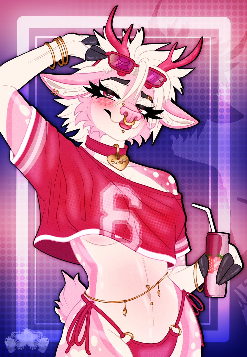 lapetitemisty's tweet photo. ☀️ GTA VI Summer Art Trend ☀️

#furry #furrydear #furryart #furrytrend #furrynsfw https://t.co/RLM435ebot