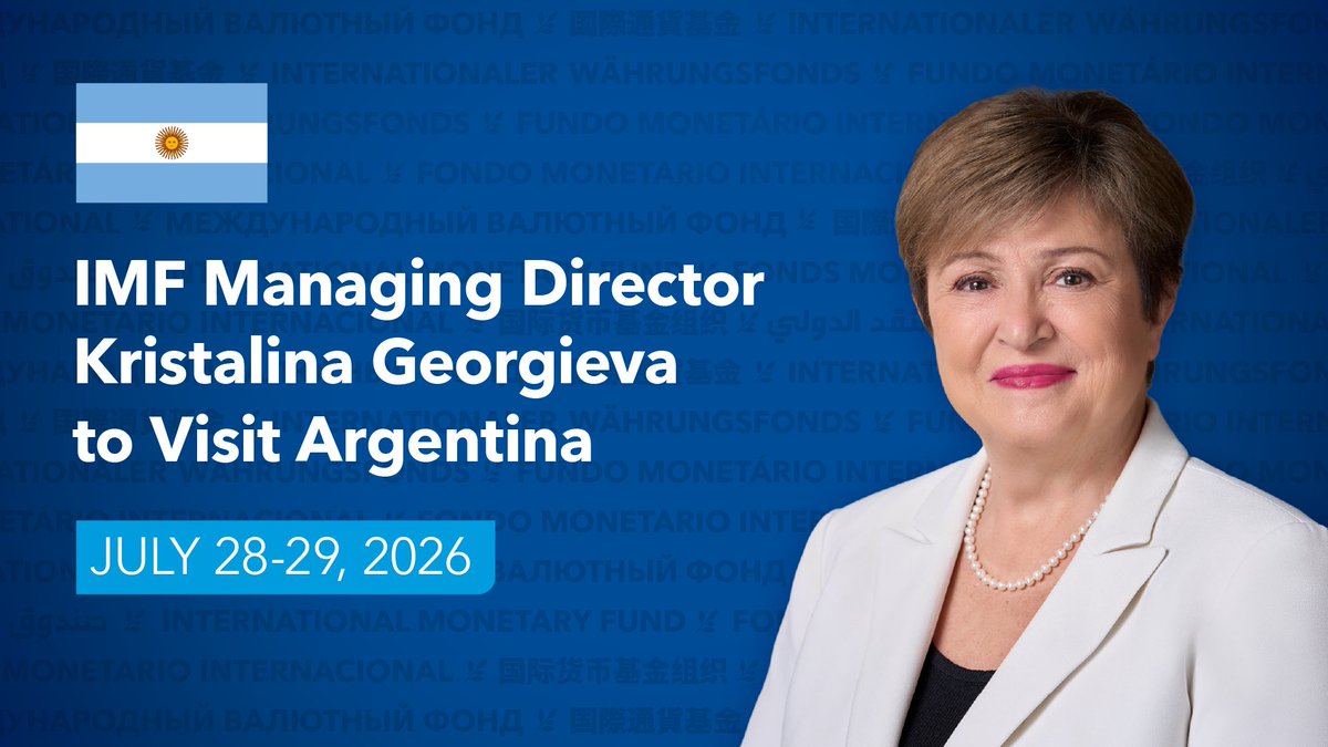 Julie Kozack, IMF tweet media