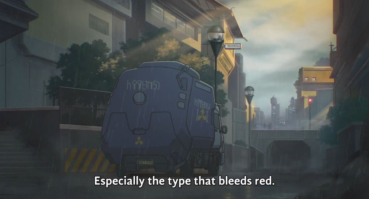 memeticcastrate's tweet photo. Interesting that they chose not to censor her death like they do the other gorey parts in this episode. It adds a little bit of a meta element to her emphasized disposability. (The glitchy censoring is also some nice stylization.) https://t.co/WCojLPq2Kp