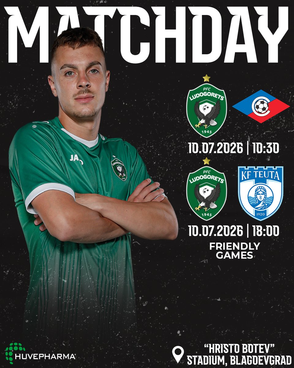 Ludogorets1945's tweet photo. ⚽ Today at 10:30 🕙 Ludogorets takes on Septemvri (Sofia), while at 18:00 🕕 the team will face Teuta in two friendly matches.
#Ludogorets #SeptemvriSofia #Teuta #FriendlyMatches https://t.co/DOKwalCJsP