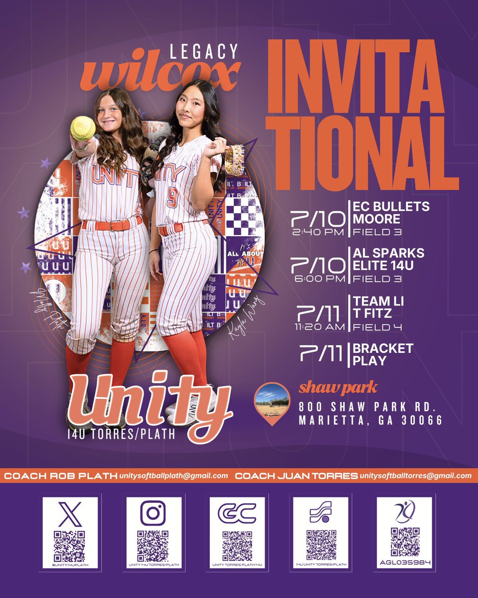 TaylorDAmico29's tweet photo. 🚙💨 Heading to GA! Come see us play at  Shaw Park! @Unity14uPlath https://t.co/CpUvHQLgwZ