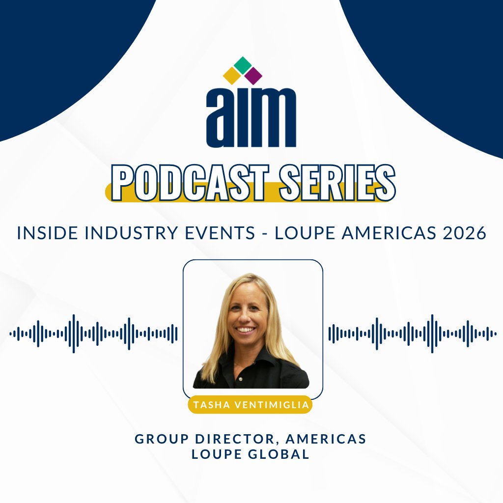 AIM_Inc_'s tweet photo. 🎧Don't miss our newest podcast featuring Tasha Ventimiglia (@LOUPEGlobal) who shared all of the details on the upcoming LOUPE Americas Show in Chicago! 

Listen: https://t.co/lYqV2PGWJP https://t.co/1JBcYbwrnF