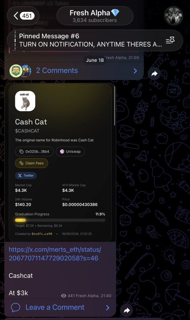 Fresh Alpha tweet media