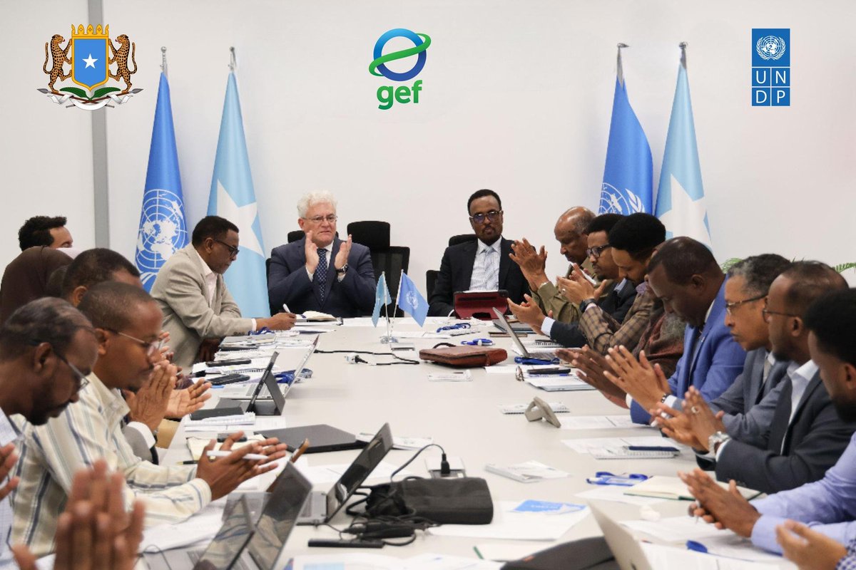 SYRCSomalia's tweet photo. The Federal Government of Somalia, in partnership with the United Nations Development Programme (UNDP) and the Global Environment Facility (GEF), has launched a $12 million climate resilience project to strengthen urban communities across 17 cities between 2026 and 2030. https://t.co/kwiw9FwtA8