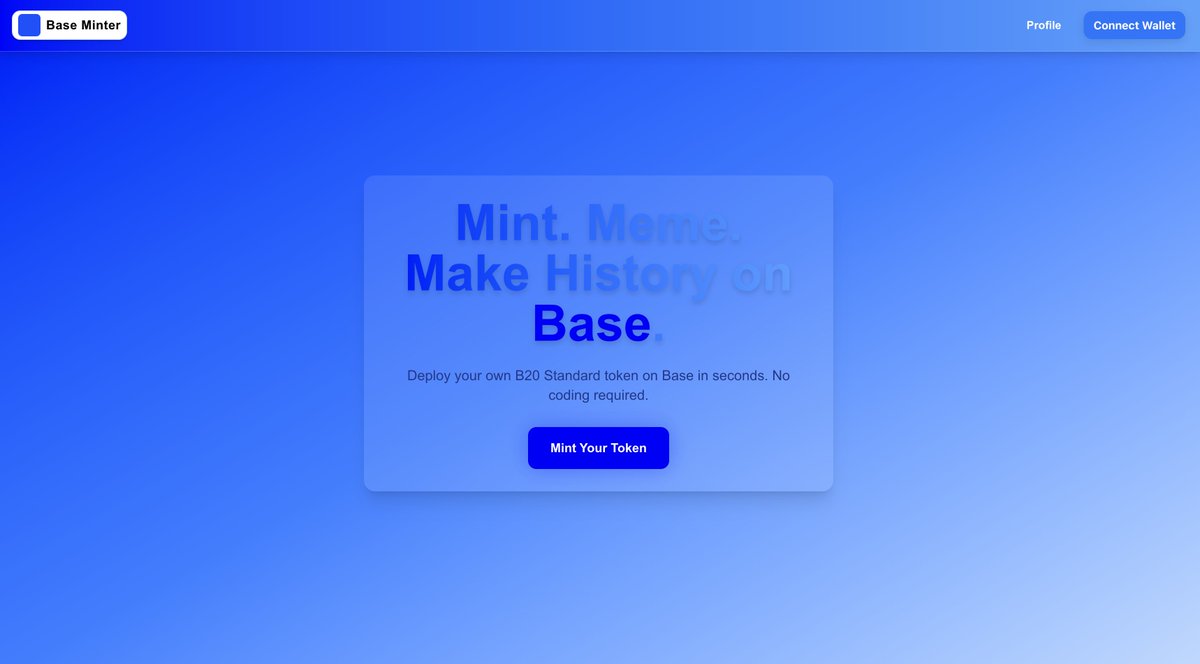 Base Minter tweet media