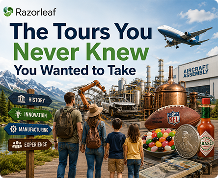 razorleaf's tweet photo. The Tours You Never Knew You Wanted to Take

The Alliance for American Manufacturing rounded up a helpful and fascinating list of 44 Manufacturing Destinations Worth the Detour and grouped them by region, to make your planning even easier. From bathtubs, crayons, and aircraft, to cars, (silicon) chips, and jelly beans, there’s something to suit every family.

READ Blog Here:  https://t.co/avzJECCZpJ

#DigitalEngineering #PLM #DigitalThread #EngineeringData #ProductLifecycle #SmartManufacturing