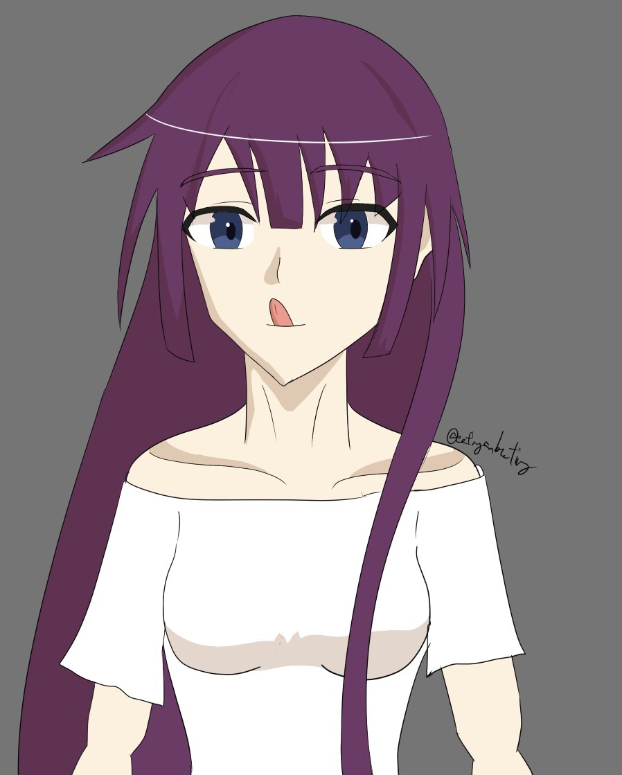 eatinganbeating's tweet photo. Day 262 of drawing. I missed Hitagi's birthday !
#MonogatariSeries #物語シリーズ https://t.co/3x3xpSc6Sp