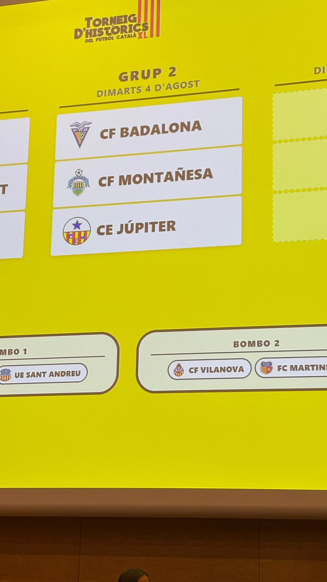 CE_Jupiter's tweet photo. Ja tenim rivals dels @thistorics ‼️ https://t.co/z7L0XdGgFe