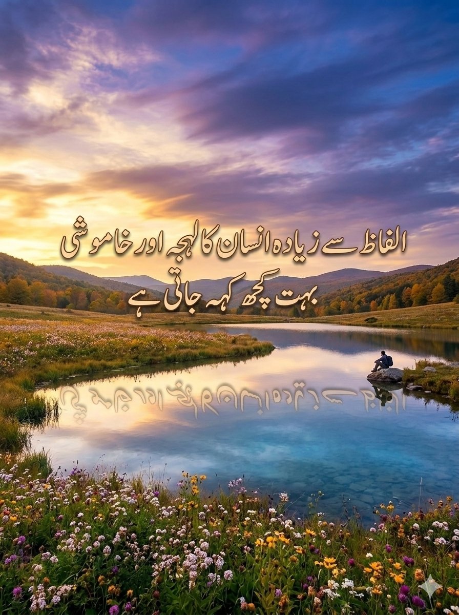 Taurus8480's tweet photo. کبھی کبھی ہم بولتے ہوئے ایسے سخت الفاظ استعمال کر جاتے ہیں جو کسی کے دل کو ہمیشہ کے لیے زخمی کر دیتے ہیں
زبان کا زخم تلوار کے زخم سے زیادہ گہرا ہوتا ہے دانشمند لوگ ہمیشہ تول کر بولتے ہیں اور جہاں ضرورت نہ ہو، وہاں خاموشی کو ترجیح دیتے ہیں کیونکہ خاموشی سکون کا باعث بنتی ہے https://t.co/kKaz3kE9ns