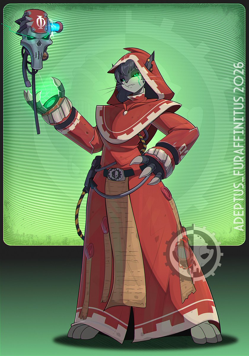 Furaffinitus's tweet photo. Adopt Auction [Mechanicus #2]
SB: 85$
MI: 5$
AB: 150$
AB1: 200$ [Additional custom outfit]
===========
>Please reply to the previous bidder
>Auction ends 24 hours after last bid
>Check FA before bidding, link in comms

Base by
@campos_art

#Adopt #Furry #Anthro https://t.co/rvK3kjwIPE