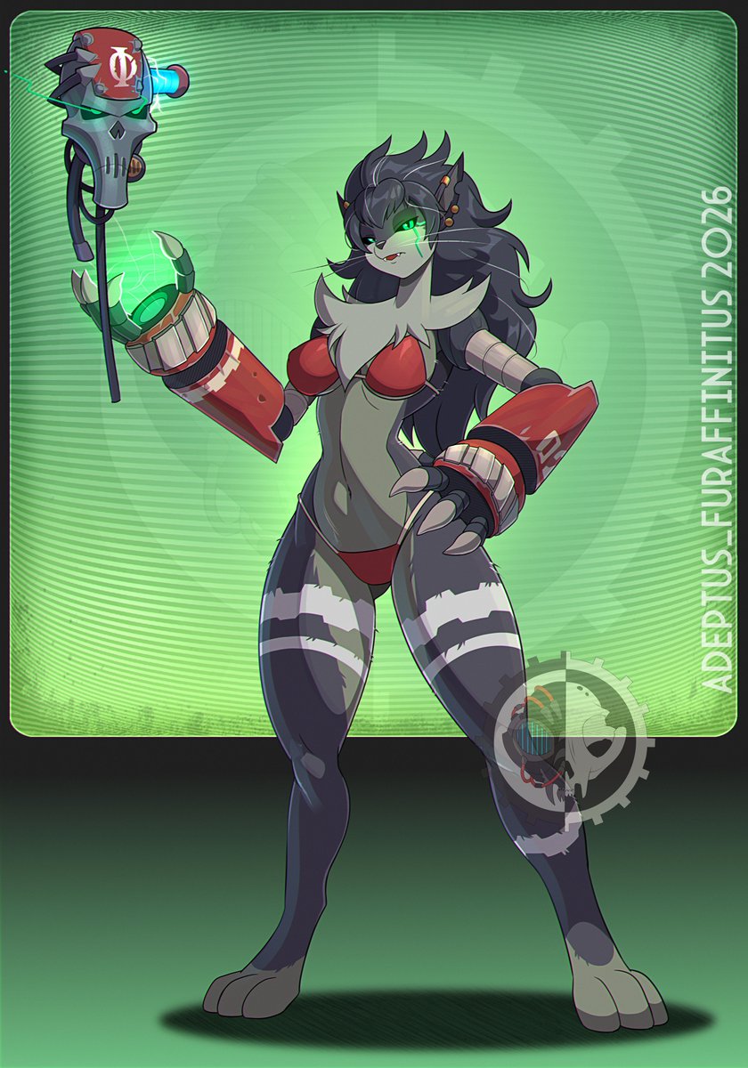 Furaffinitus's tweet photo. Adopt Auction [Mechanicus #2]
SB: 85$
MI: 5$
AB: 150$
AB1: 200$ [Additional custom outfit]
===========
>Please reply to the previous bidder
>Auction ends 24 hours after last bid
>Check FA before bidding, link in comms

Base by
@campos_art

#Adopt #Furry #Anthro https://t.co/rvK3kjwIPE