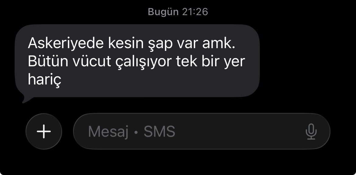 34_psi's tweet photo. bordo bedelli olarak askere giden arkadaşımın daha 6. günden attığı sms https://t.co/RbRdkETLqd