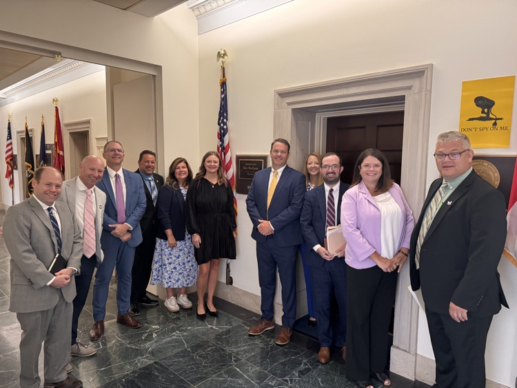 MASALeaders's tweet photo. Missouri showed up on Capitol Hill! 17 Missouri school leaders are in Washington, D.C. for the 2026 AASA Legislative Advocacy Conference, with MASA and MoASBO proudly alongside them. From arbitrage to Title funding to E-rate, Missouri is making its voice heard for public schools. https://t.co/vUyF7mkzsN