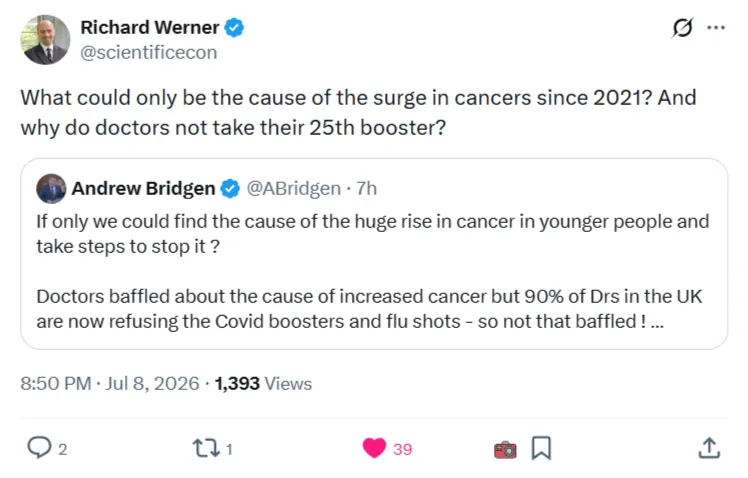 PatientCV's tweet photo. Welcome to Ed Dowd: Beyond the Narrative.
Navigating reality from narrative using data and common sense.
https://t.co/pJYtQ3VCmi
#healtheconomy #medicalharm #Covid19 https://t.co/UlhfJtlDna