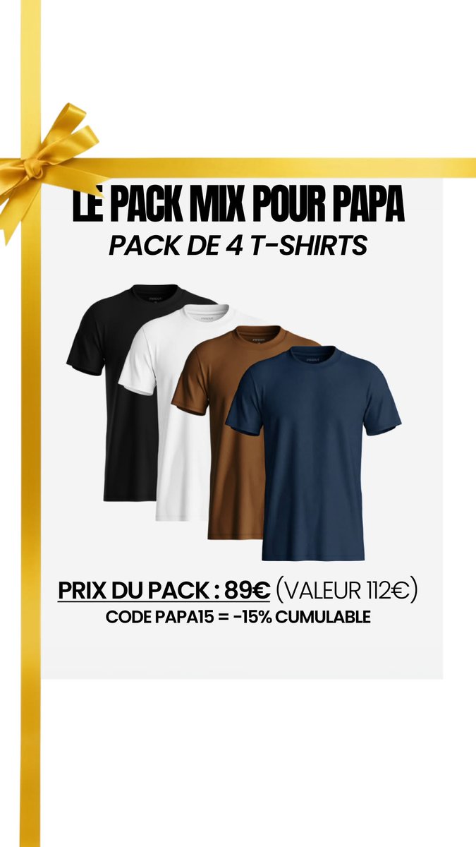 Fincutmen's tweet photo. Découvrez le t-shirt iconique, parfait pour le quotidien Voici pourquoi : Met en valeur les bras et les épaules Offre du confort Coupe ample au niveau du ventre 👉 30 jours pour tester, satisfait ou remboursé