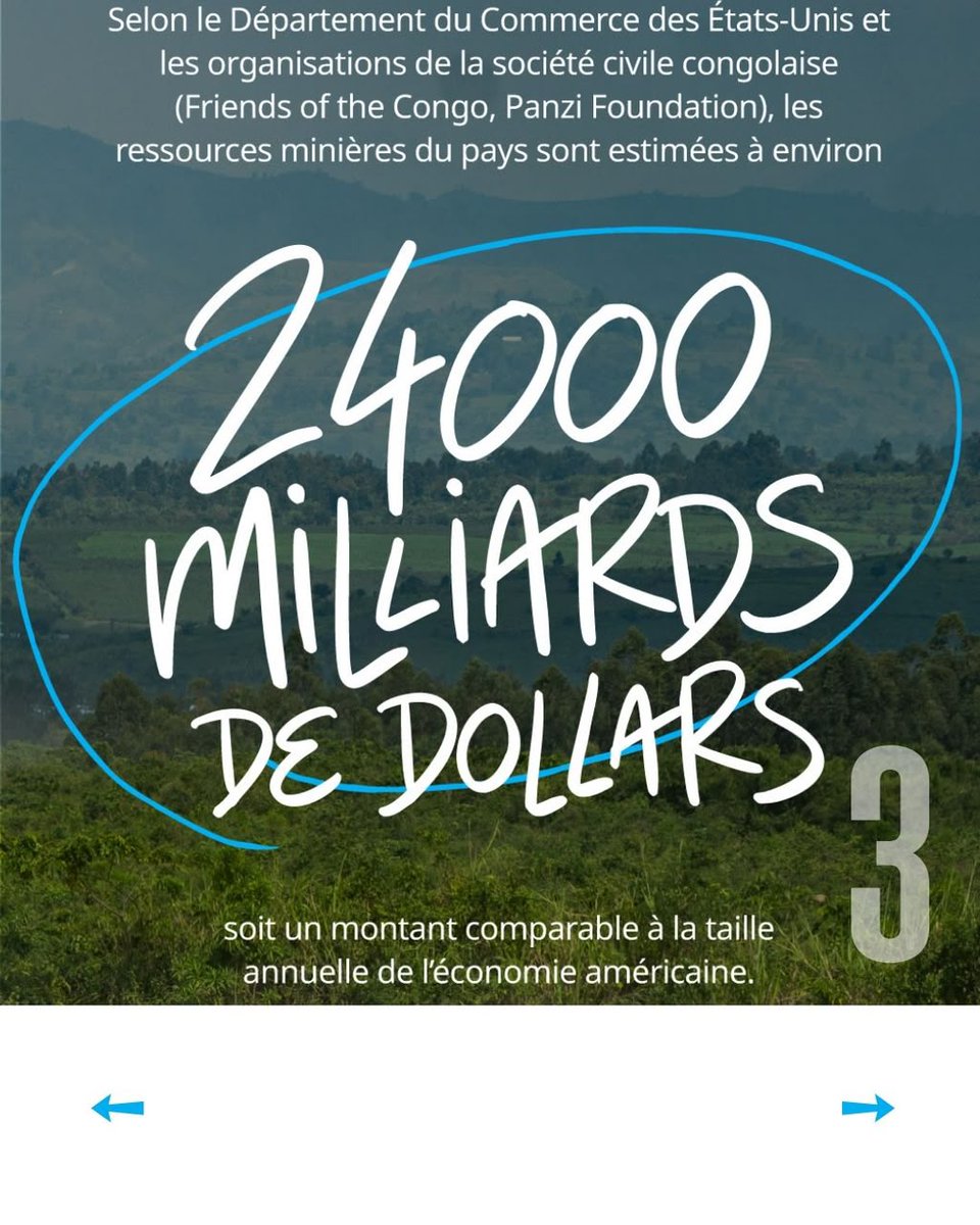 DavidMwendele's tweet photo. Le monde voit la crise.  
Moi je vois 24 000 milliards $ de potentiel.  
Le cobalt de ton téléphone vient d’ici.  
#PlusQuUnKit #RDC https://t.co/xgk3ySviyC