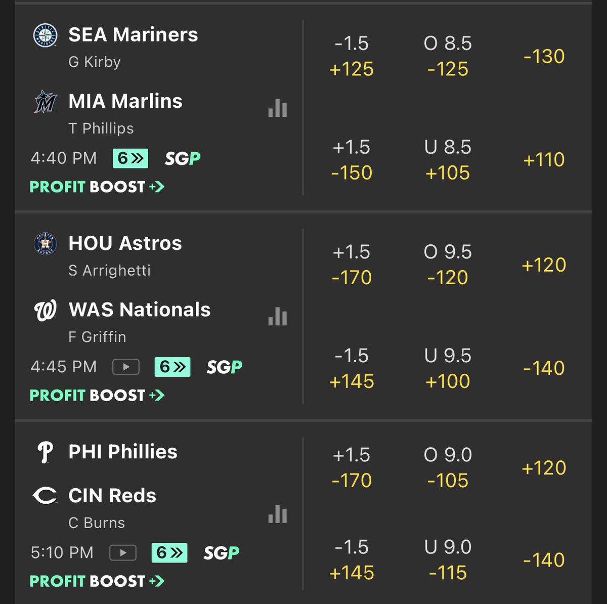 dylans_picks's tweet photo. My last play is a 2 UNIT BANGER 💥, in one of these 3 games.

All you have to do is comment “DOUGH” and I’ll shoot you the play 👀! https://t.co/Hym42PtcBr