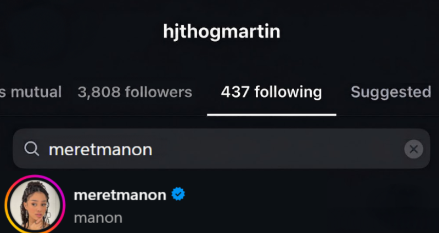HaleyCrave's tweet photo. 👑| Haley Thogmartin is following Manon from KATSEYE! This shows her support for the aforementioned member, and that KATSEYE will always be 6! Eyekons, rally for this queen in Big Brother 28! #BB28 #KATSEYE https://t.co/AOzjAfJI1e