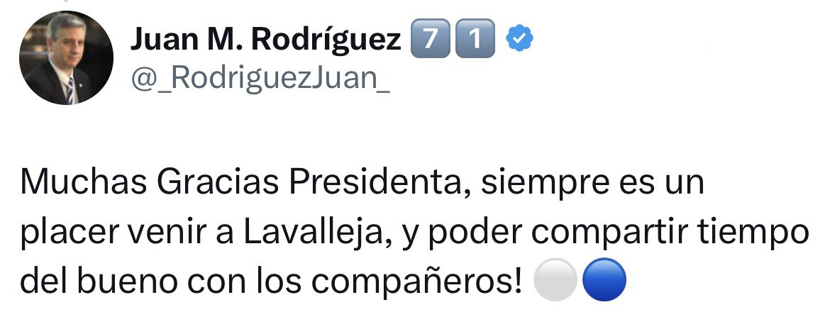 MatiasFlamant's tweet photo. @_RodriguezJuan_ @PNACIONAL @Herrerismo @lista71 @71jovenes @Luisaheber @CosseCarolina @DipRodrigoGoni @SenadoUy @DiputadosUY @PNacionalJoven Cada cual elige sus prioridades. Pero cuando se pretende dar una lección, conviene que el archivo acompañe. https://t.co/rHXuakD7BH