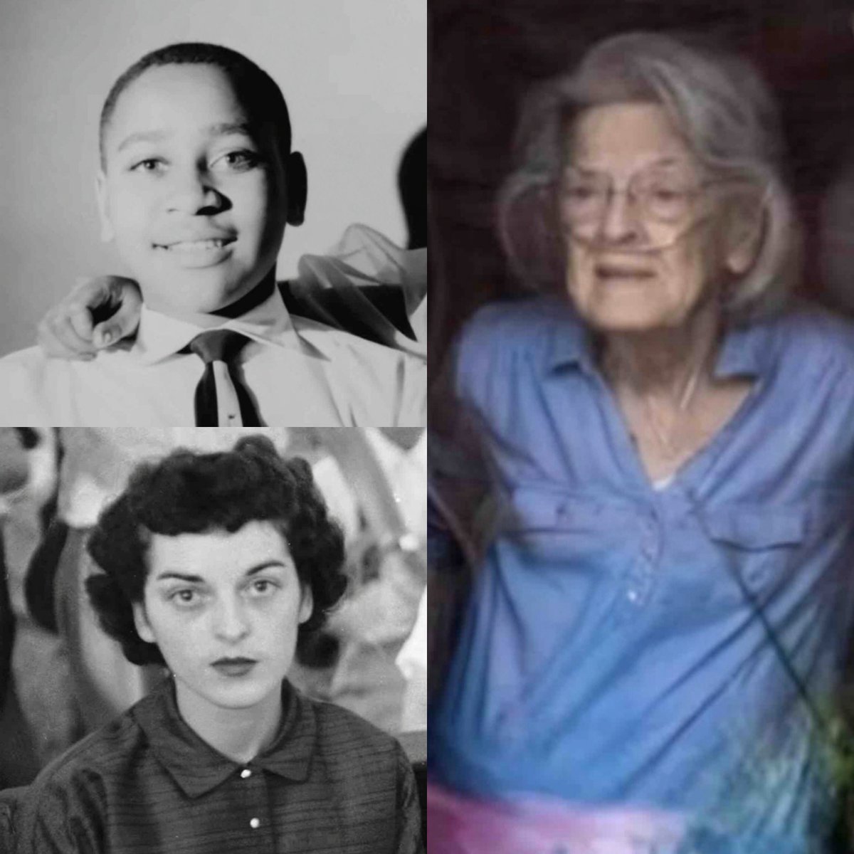 __Poisonivyyy's tweet photo. "Get over racism, it doesn't exist anymore"

The woman who told the lie about Emmet Till died 3 years ago. https://t.co/LG8UpOE2Av