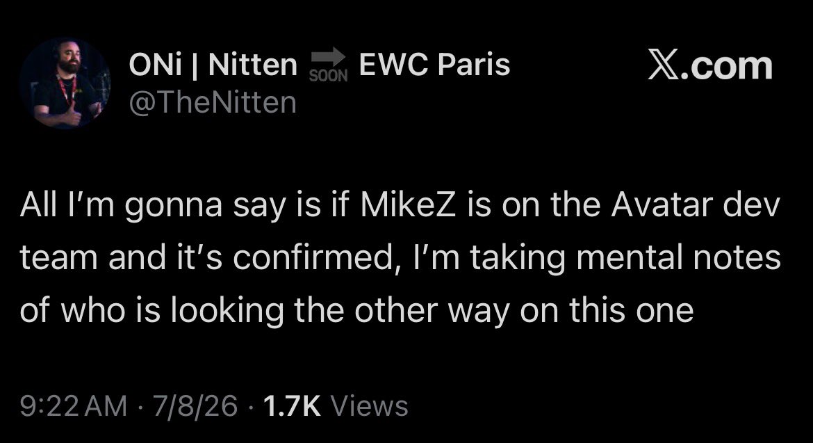 PAR | Maxninja tweet media