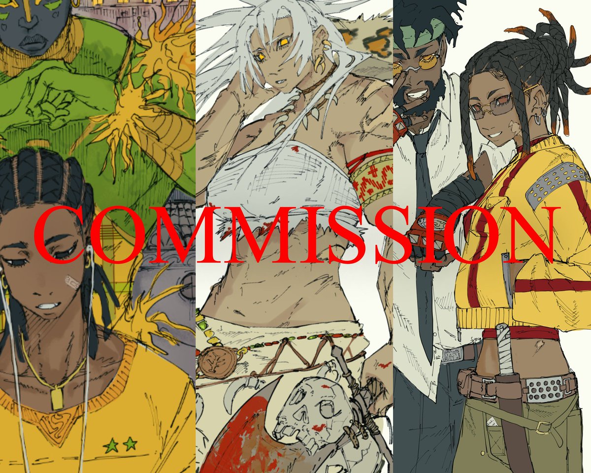 wamiarts's tweet photo. COMMISSIONS ARE OPEN !

Illustrations and Manga pannels.
DM if interested ! https://t.co/fAIaX05TnN