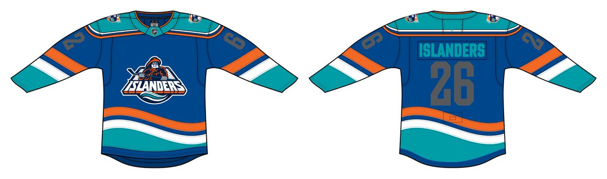 EmilyWhite42110's tweet photo. Check out my Islanders jersey design and design your own at https://t.co/lXUuW3FjR2 bringing back what the people wanted. The fisherman jersey https://t.co/WCem3jLJrV