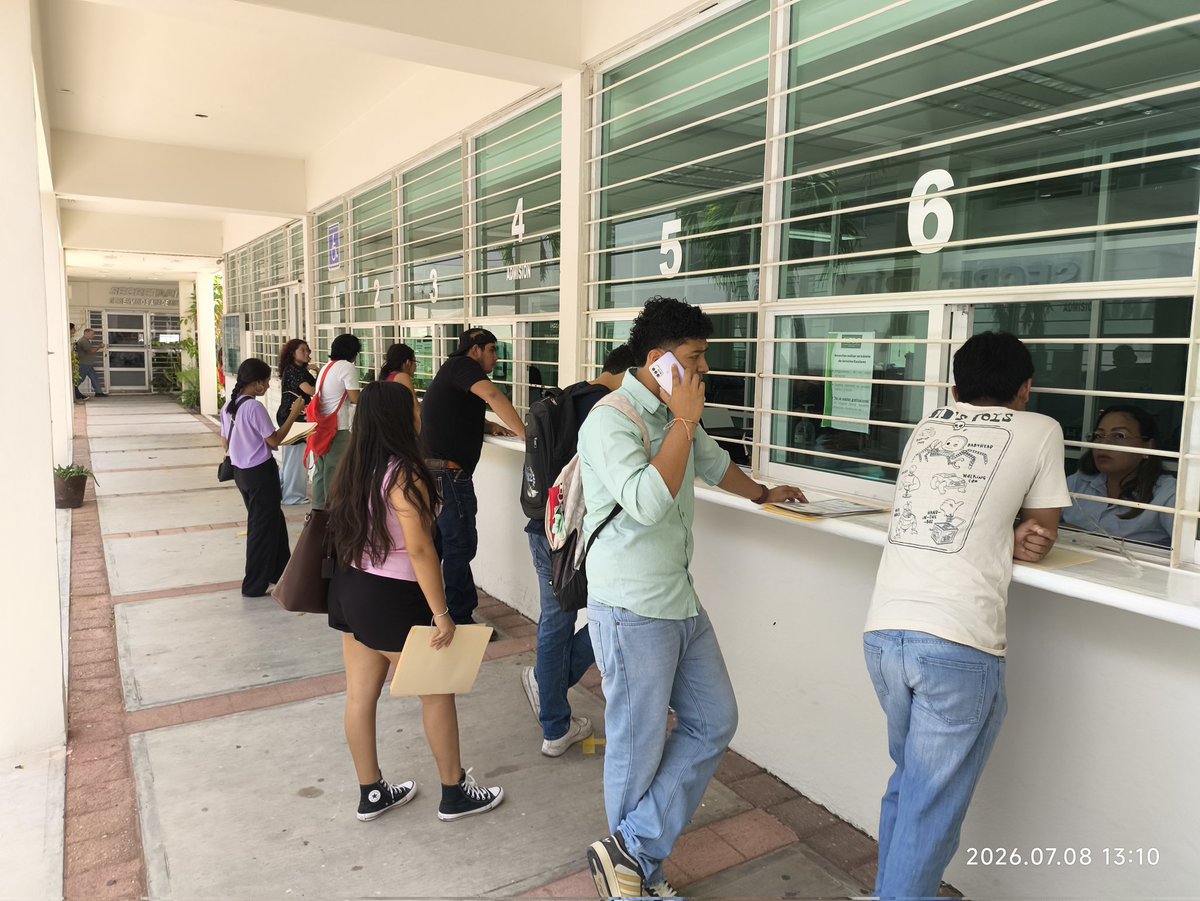 BuzonDse's tweet photo. La Universidad Juárez Autónoma de Tabasco inició este miércoles 8 de julio la tercera etapa del proceso de admisión, que comprende la validación de documentos e inscripción de los aspirantes aceptados para el ciclo escolar agosto 2026 - febrero 2027. https://t.co/aAOFRhLrU8