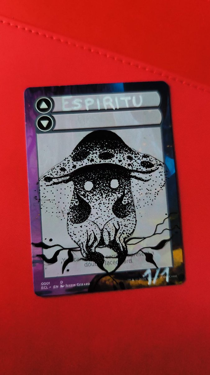 Josebasa99's tweet photo. Hoy mi señora ha decidido despertarse artista y me ha hecho estos pedazo de tokens para mis macitos de magic https://t.co/8OKnGW0h3B