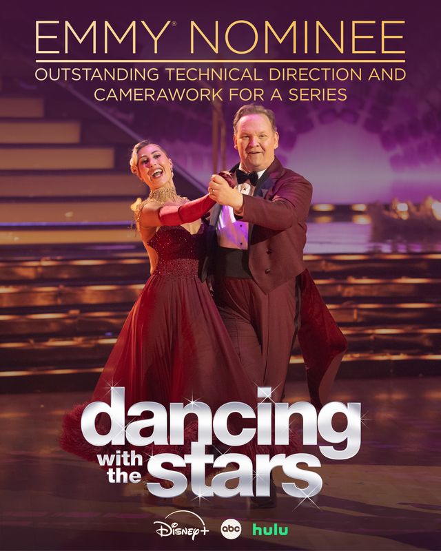 officialdwts's tweet photo. Congratulations to the DWTS Cast and Crew for dancing their way to these #Emmy Nominations! 🕺 https://t.co/WSVbmfcfhJ