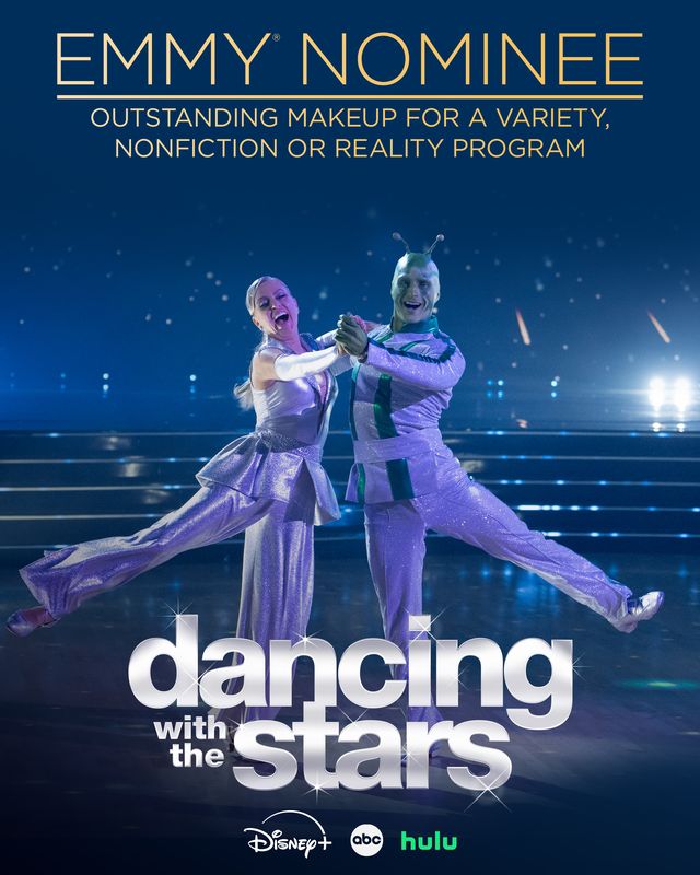 officialdwts's tweet photo. Congratulations to the DWTS Cast and Crew for dancing their way to these #Emmy Nominations! 🕺 https://t.co/WSVbmfcfhJ