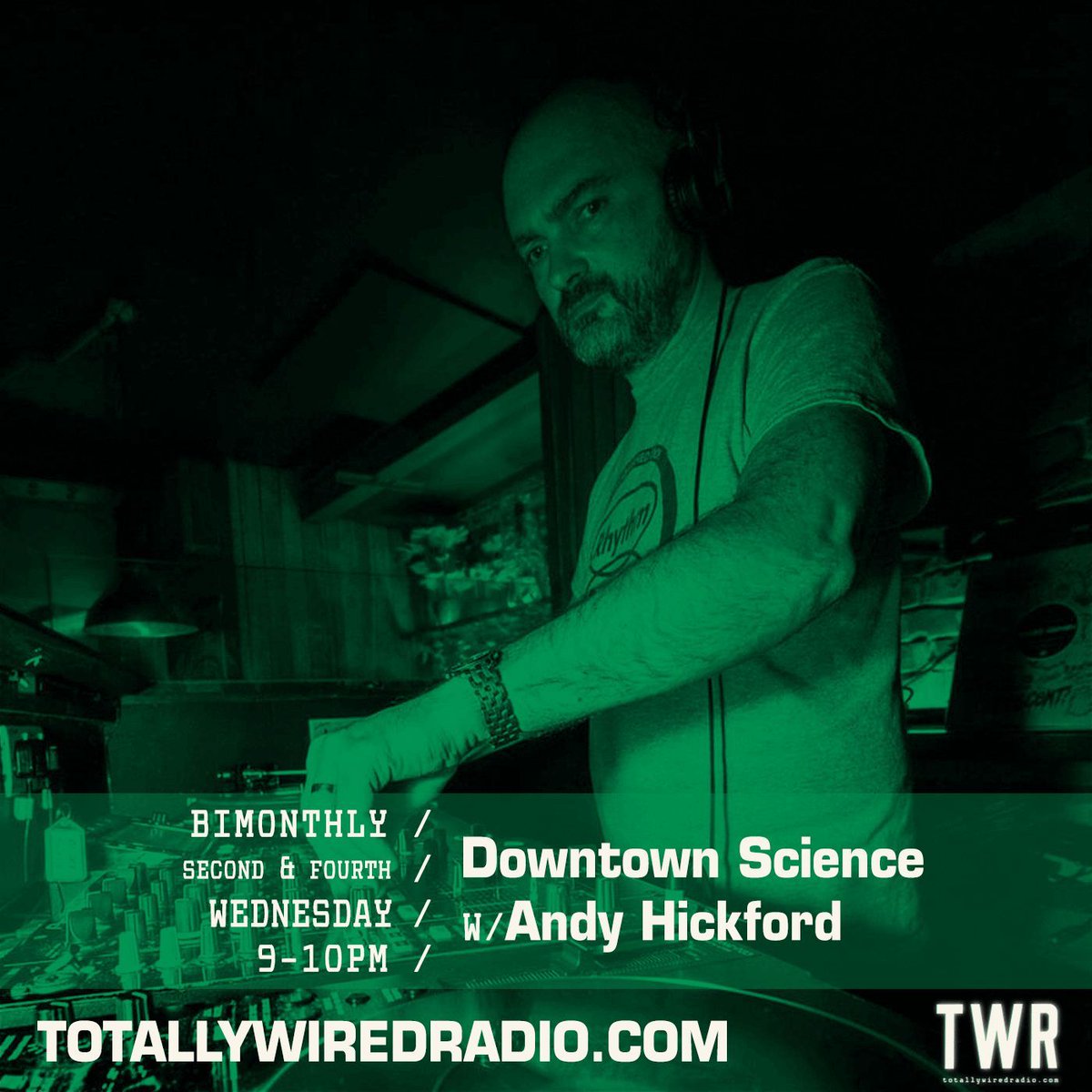 TotallyWiredRAD's tweet photo. Downtown Science w/ Andy Hickford #startingsoon on #TotallyWiredRadio Listen @ Link in bio. 
-
#MusicIsLife #London #Leeds
-
#Balearic #NuJazz #AfroCosmicMusic #TripHop #SpaceDisco https://t.co/9ts1susIIn