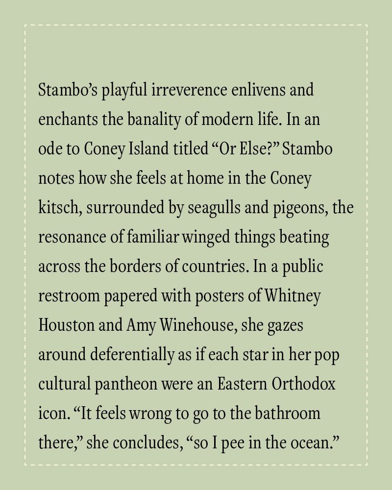 epiphanylit's tweet photo. Epiphany is officially in our books coverage era! We’re excited to release Alina Stefanescu’s review of “People Who Live Alone Talk Too Much,” Sofi Stambo’s debut collection of short stories. Read the review now through the link in our bio. https://t.co/7ob7ariBr4