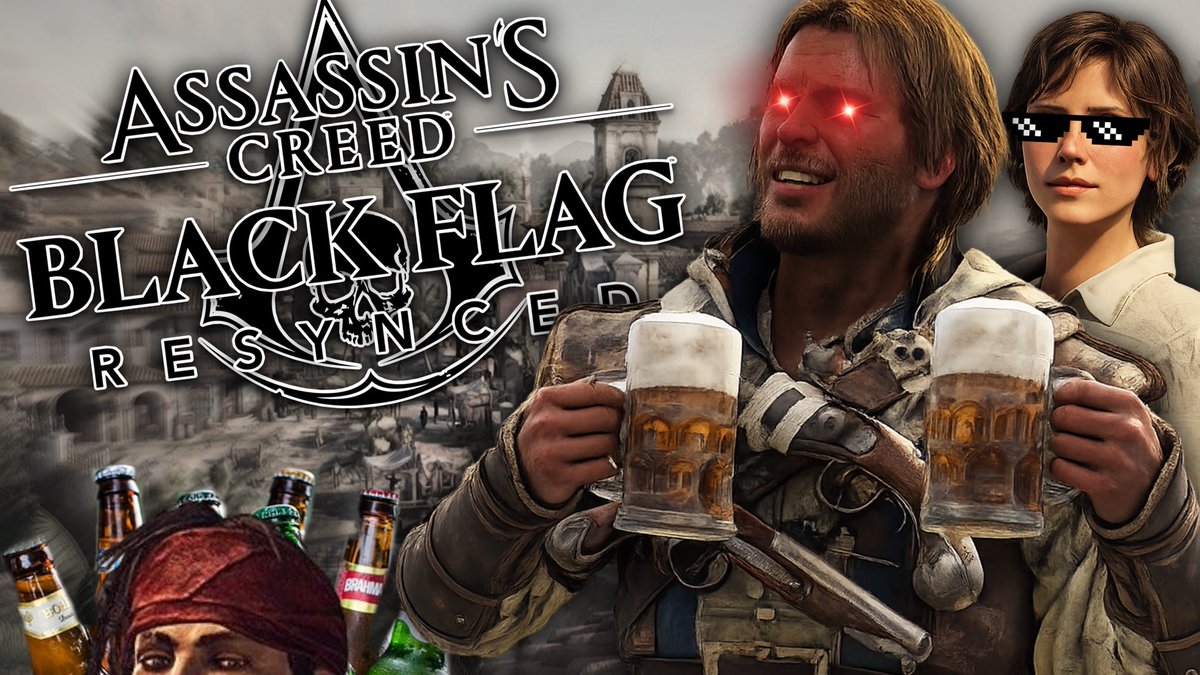 SoyAinzzu's tweet photo. 🔥NUEVO VÍDEO🔥

Así Es Black Flag Resynced… Lleno De MEMES, RON y CORTESANAS En 4K 

https://t.co/wka44nJUSo 

#AssassinsCreedBlackFlagResynced #BlackFlagResynced #Ubisoft https://t.co/oAScoAJEPl