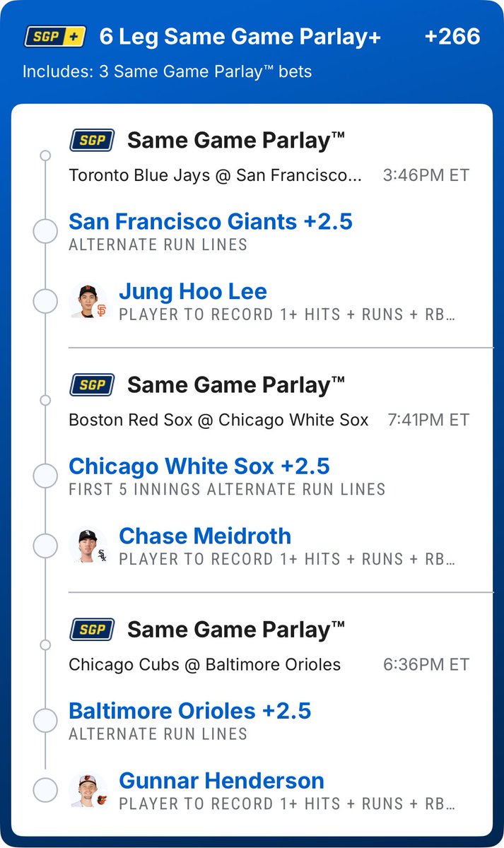 joyrdlegend's tweet photo. Wild Wednesday parlay:⬇️
I love this https://t.co/qMa5ZB5ZoX