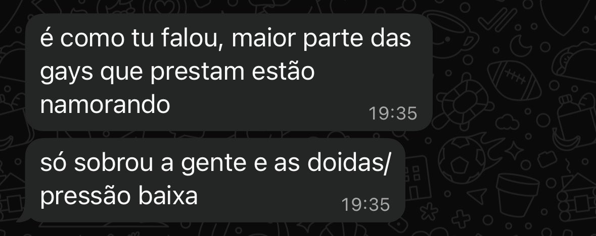 davsales2's tweet photo. Eu e meu amigo falando sobre como está difícil namorar eu fortaleza https://t.co/8Vto529EXx