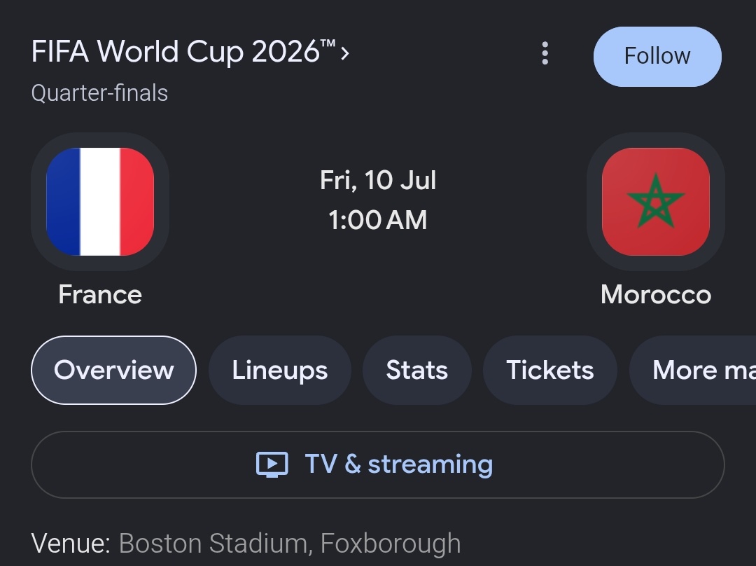 BayersCrypto's tweet photo. World Cup Quarter-Final predictions are live — share of the $5000 prize pool !

Follow @BayersCrypto  🔔

🇫🇷 France vs 🇲🇦 Morocco

Will the France cruise to victory, or can Morocco pull off a shock upset?

Vote for your winner and drop your predicted score in the comments👇 https://t.co/VOiV6p7Vux