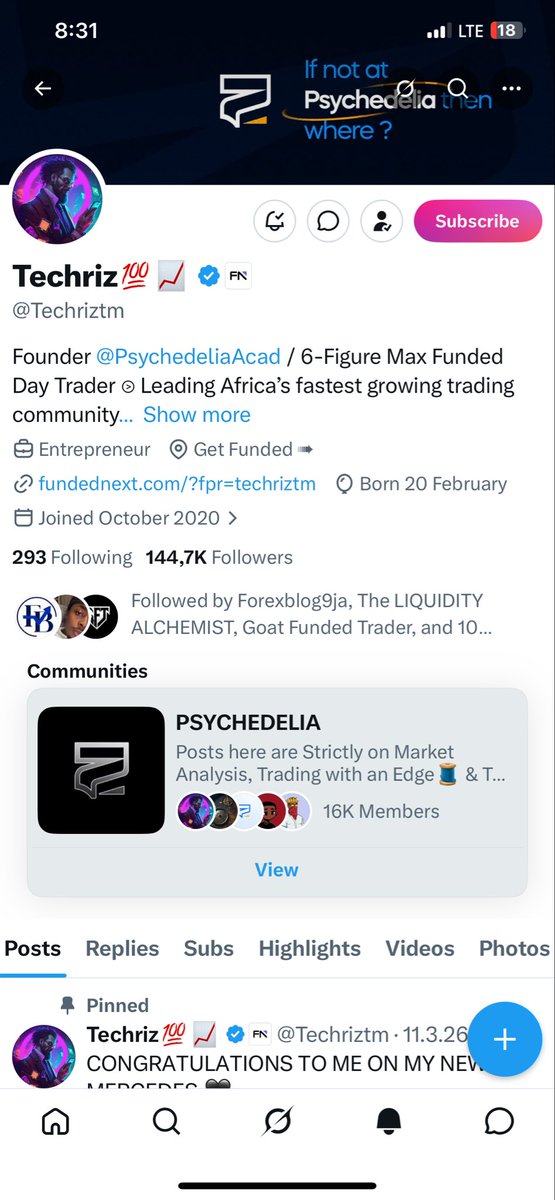levi_nuel's tweet photo. @Techriztm @PsychedeliaAcad @FundedNext @TraderHadesh Done https://t.co/TXGL3jphoo