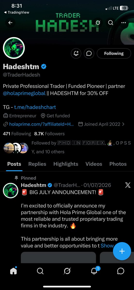 larabalizz's tweet photo. @Techriztm @PsychedeliaAcad @FundedNext @TraderHadesh DONE ✅ https://t.co/rrGis3hjcW