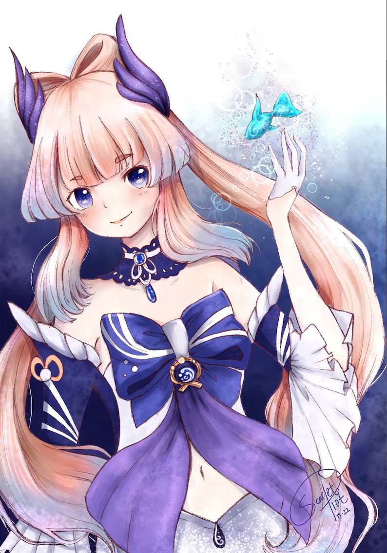 gianna0090's tweet photo. A magical girl smiles as a glowing butterfly brings hope and light to her journey.

Hashtags:
#Fantasy #AnimeArt #Magic #Butterfly https://t.co/ciZGQTzO3M